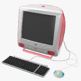 iMac With USB Keyboard and Mouse